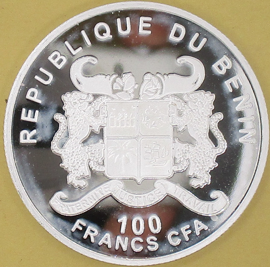 Zdjęcie do Papież Jan Paweł II i Aleksy II 100 franków CFA