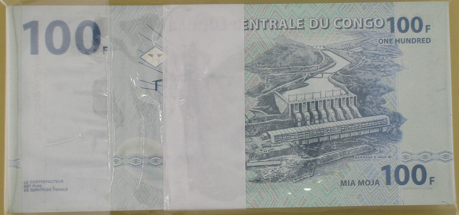 Zdjęcie do PACZKA bankowa (100szt) obiegowy 100 franków