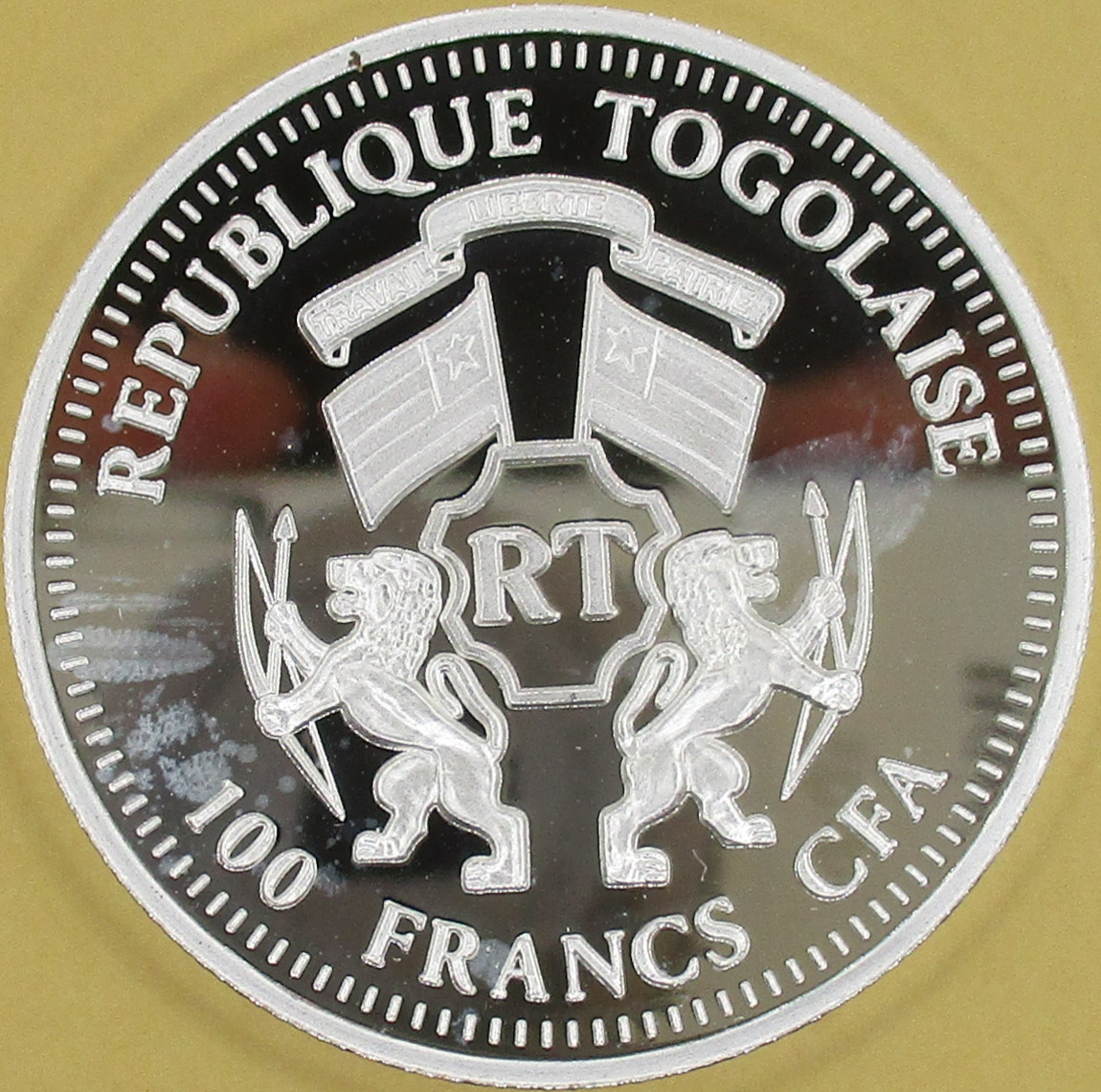 Zdjęcie do Papież Jan Paweł II Et unum sint 100 franków CFA