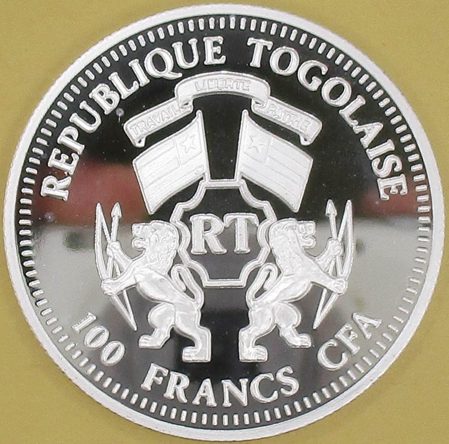 Zdjęcie do Papież Jan Paweł II Judaizm 100 franków CFA