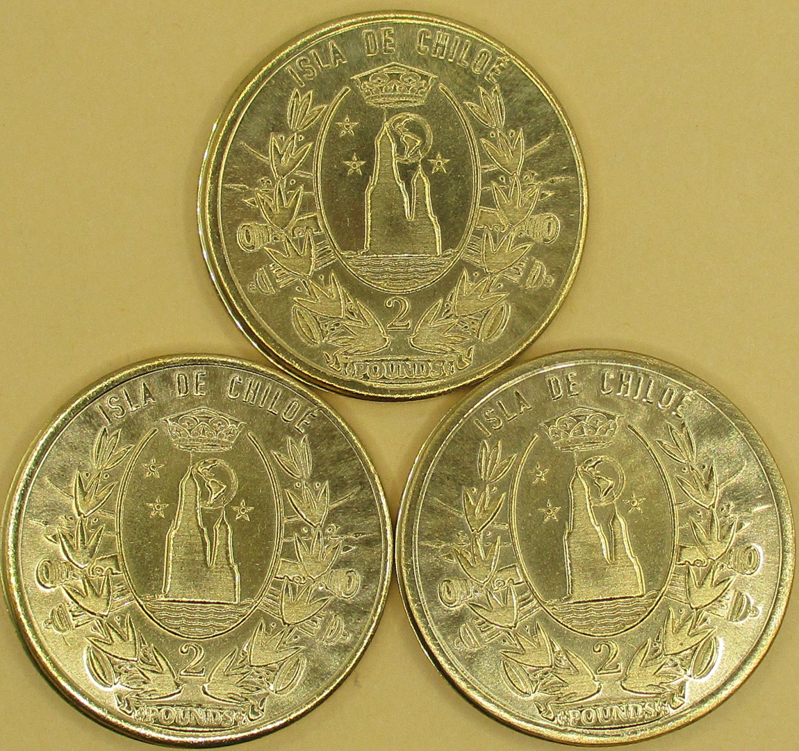 Zdjęcie do Jaszczurki zestaw 3 monet