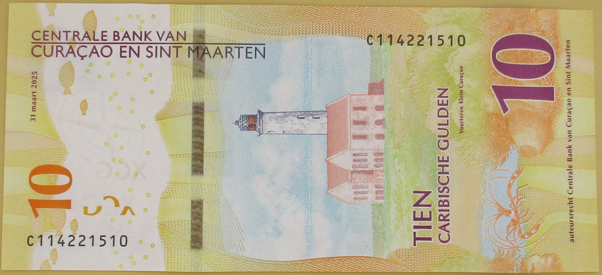 Zdjęcie do Banknot 10 guldenów