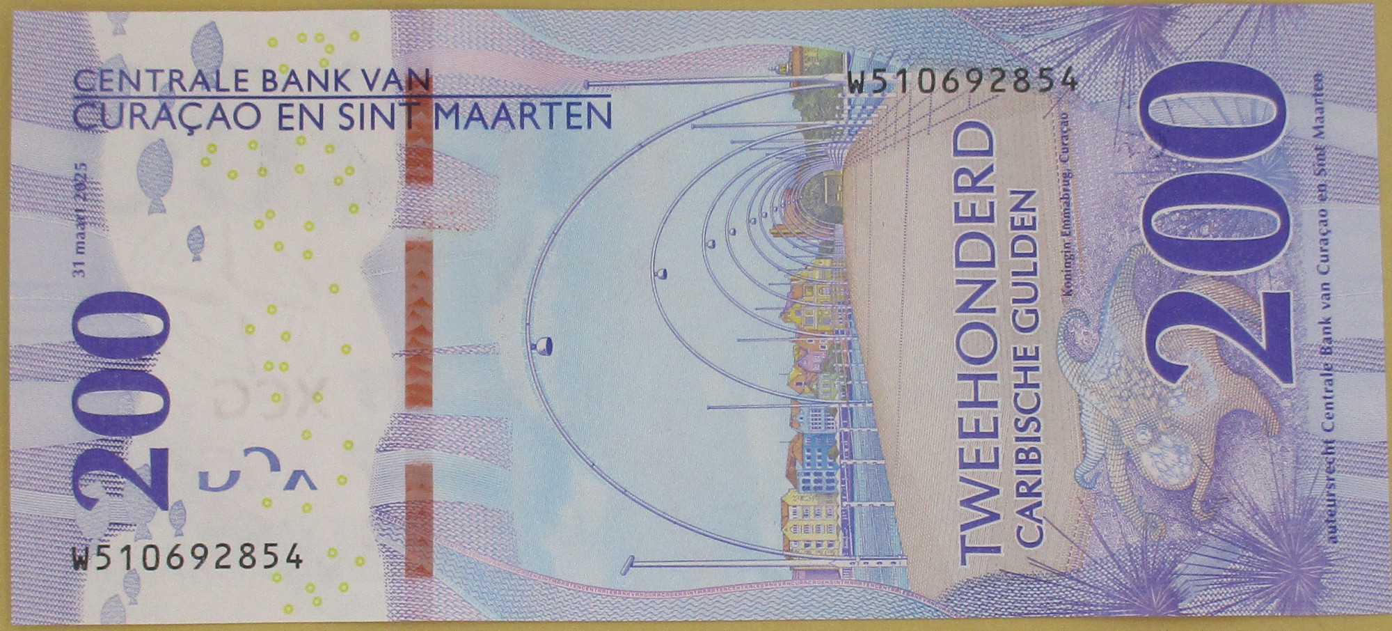 Zdjęcie do Banknot 200 guldenów