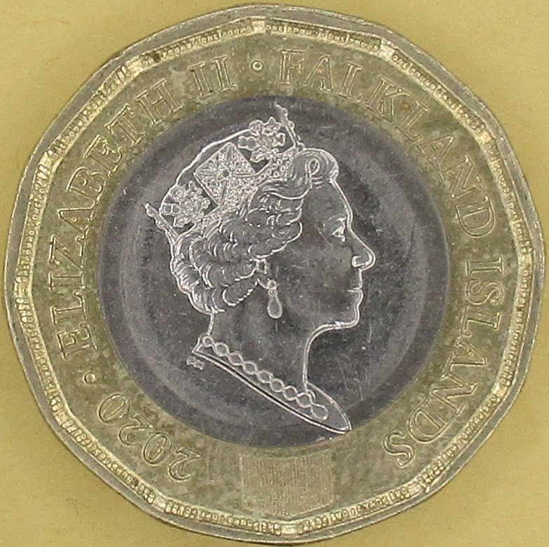 Zdjęcie do Herb 1 funt bimetal