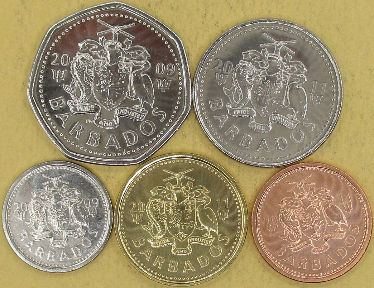 Zdjęcie do Zestaw 5 monet 1 cent do 1 dolar 2009 do 2011