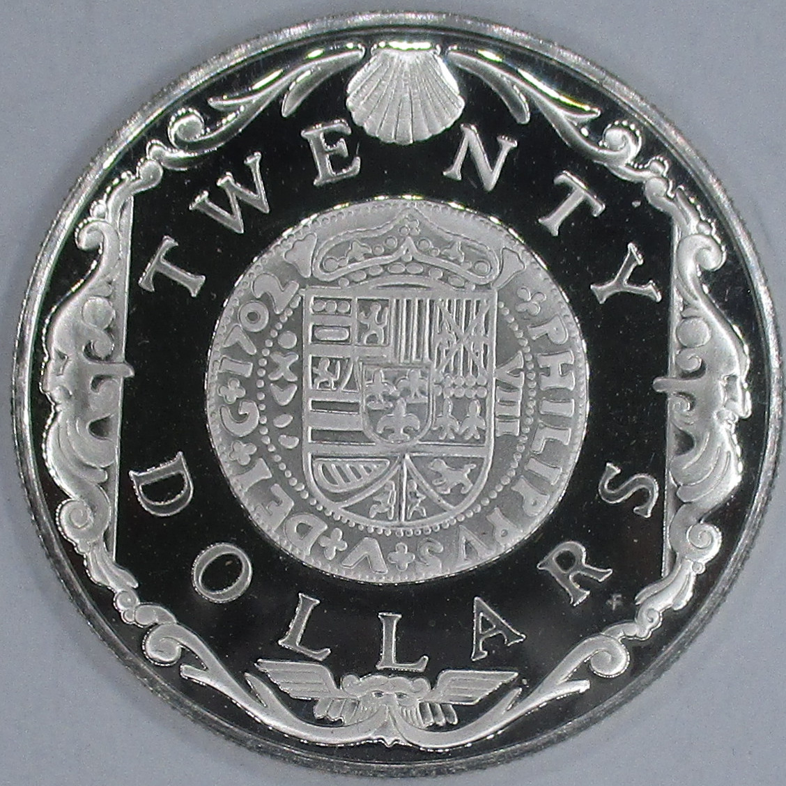 Zdjęcie do Golden doubloon of 1702 20 dolarów