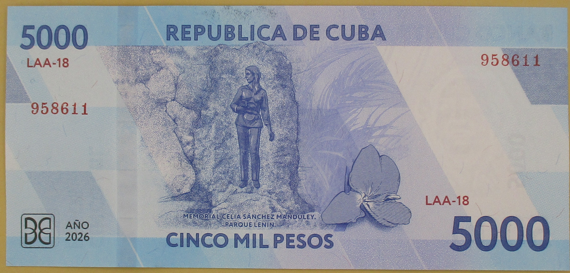 Zdjęcie do Celia Sanchez 5000 pesos