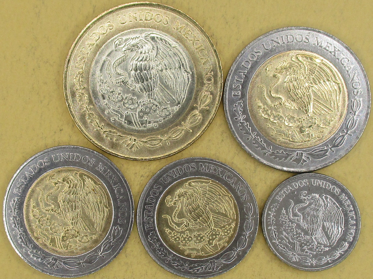 Zdjęcie do Zestaw 5 monet 50c do 10$ 2023 do 2024