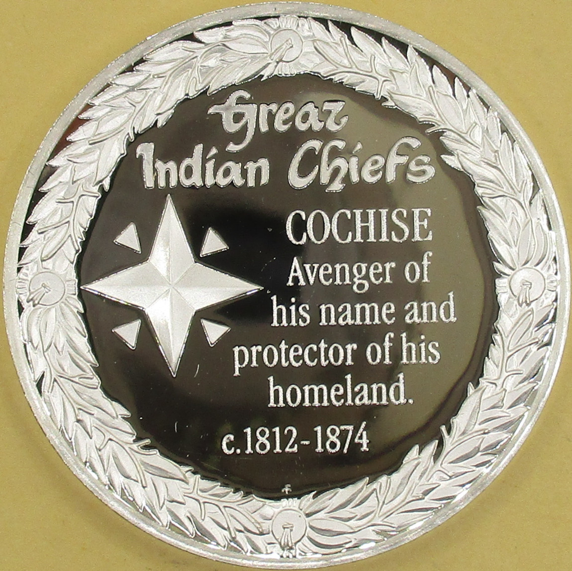 Zdjęcie do The Great Indian Chiefs Cochise indianie Apacze Ag