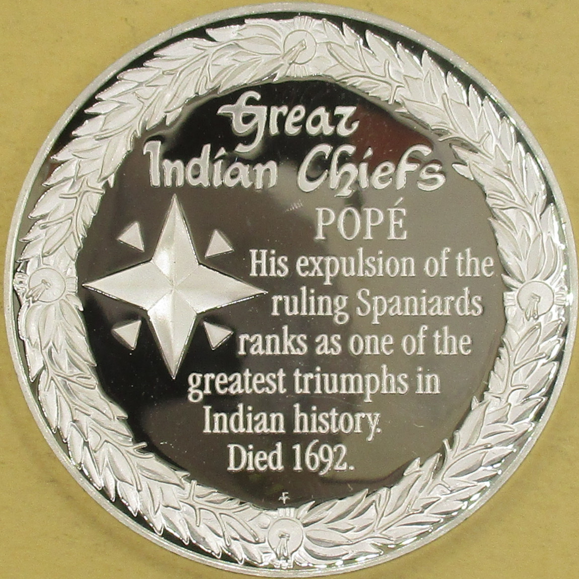 Zdjęcie do The Great Indian Chiefs Pope indianie Pueblo Ag