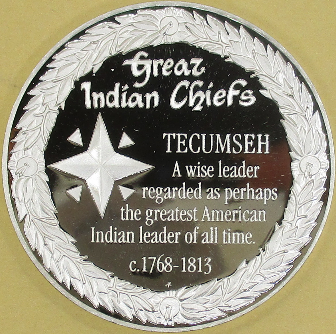 Zdjęcie do The Great Indian Chiefs Tecumseh indianie Szaunisi Ag