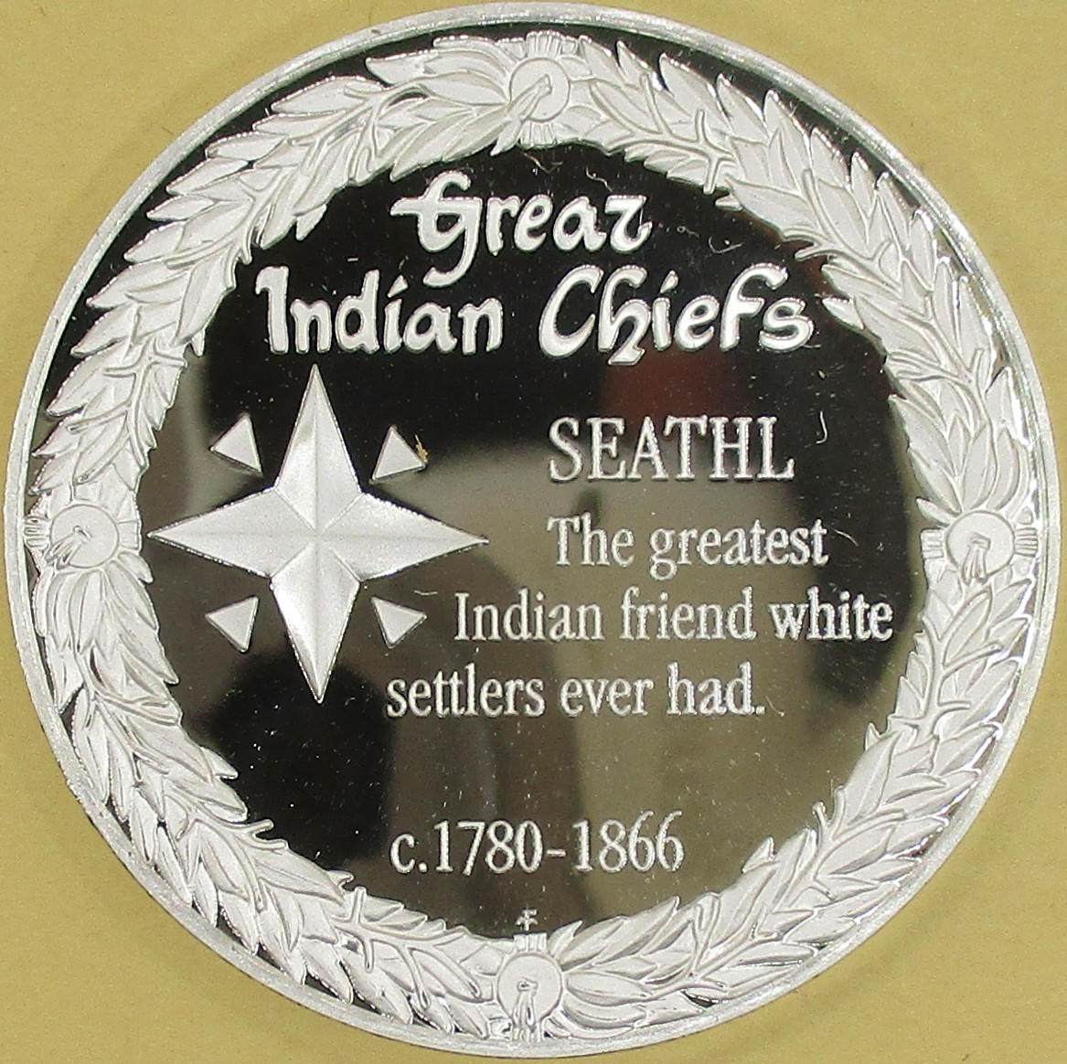 Zdjęcie do The Great Indian Chiefs Seathl indianie Suquamishe Ag