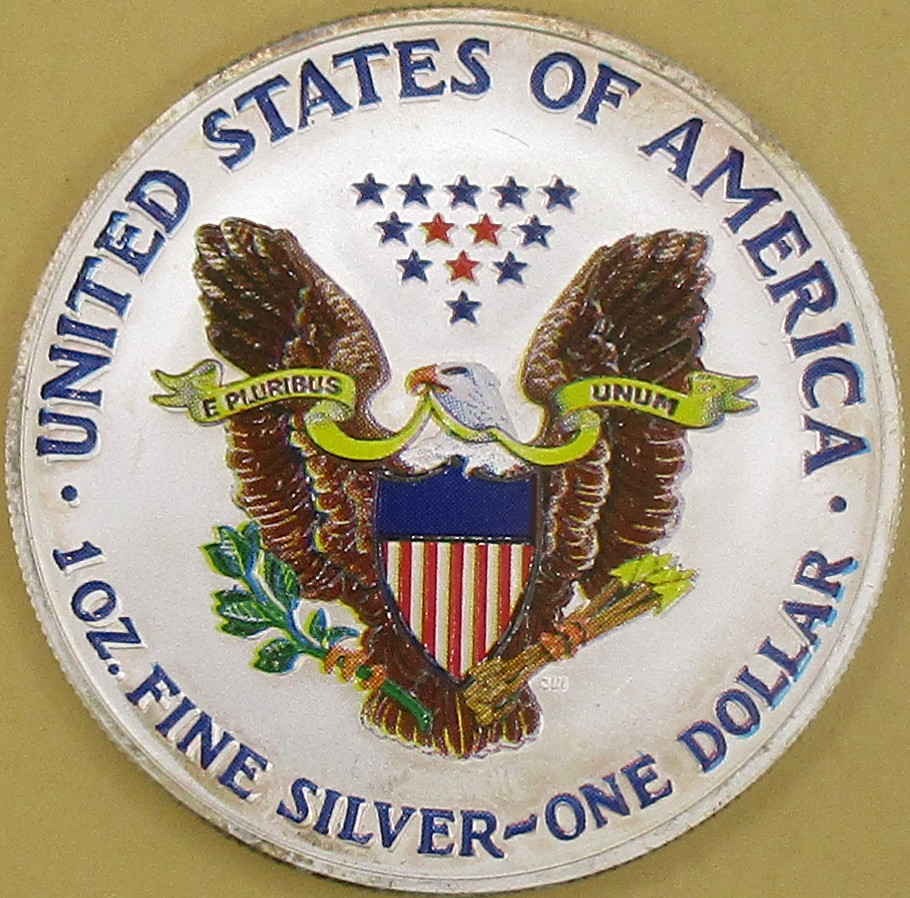 Zdjęcie do Silver eagle srebro lokacyjne 1oz Ag 999