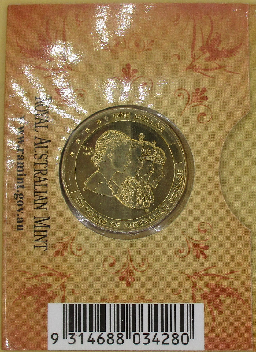 Zdjęcie do Stulecie waluty 1 dolar w blistrze