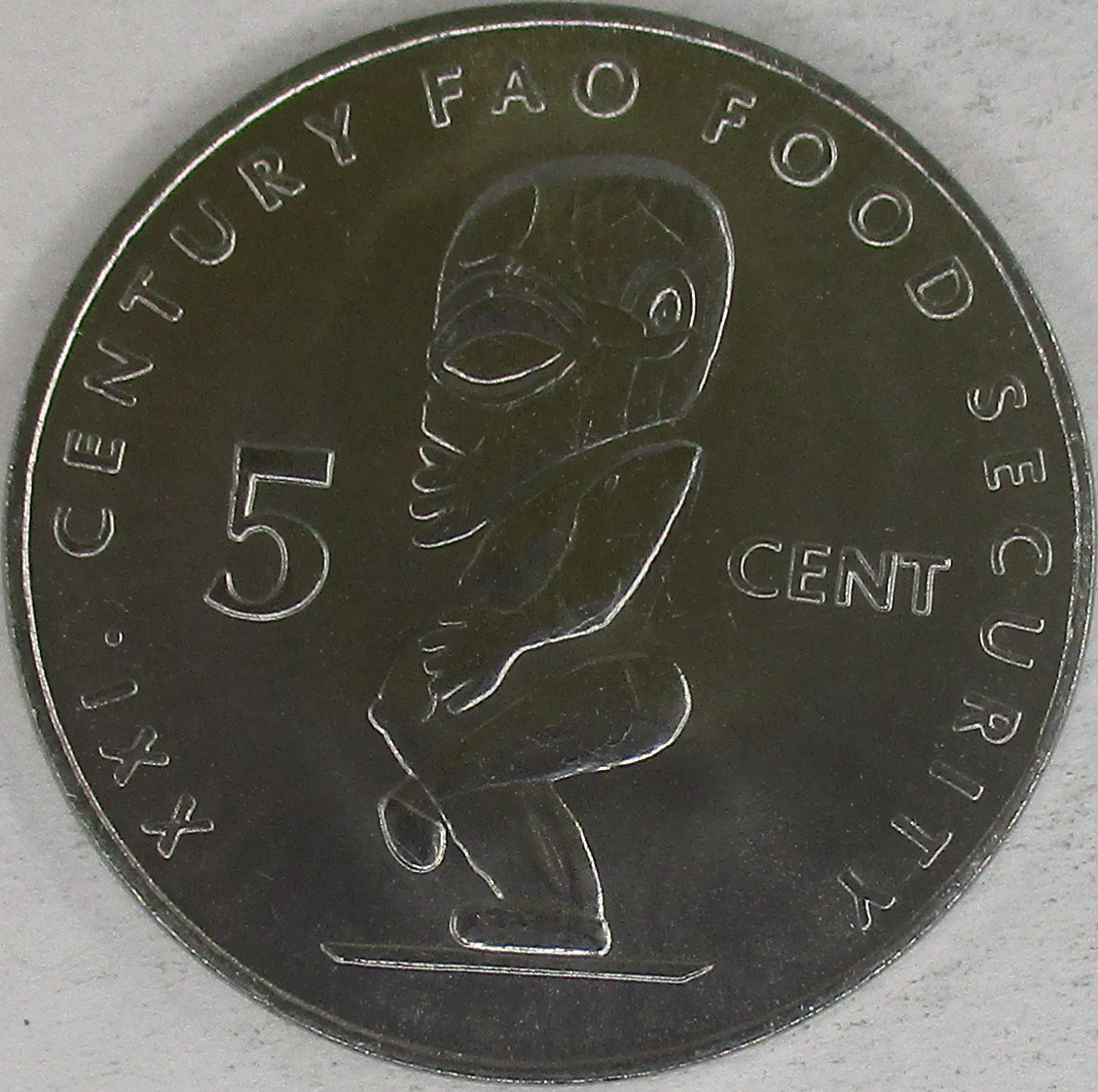 Zdjęcie do Moneta okolicznościowa 5 cents FAO