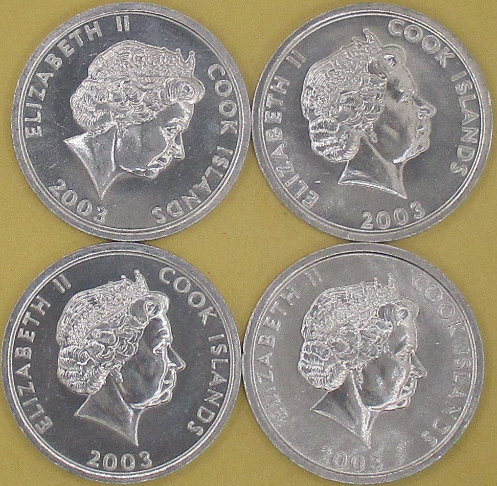 Zdjęcie do Zestaw 4 monet 1 cent