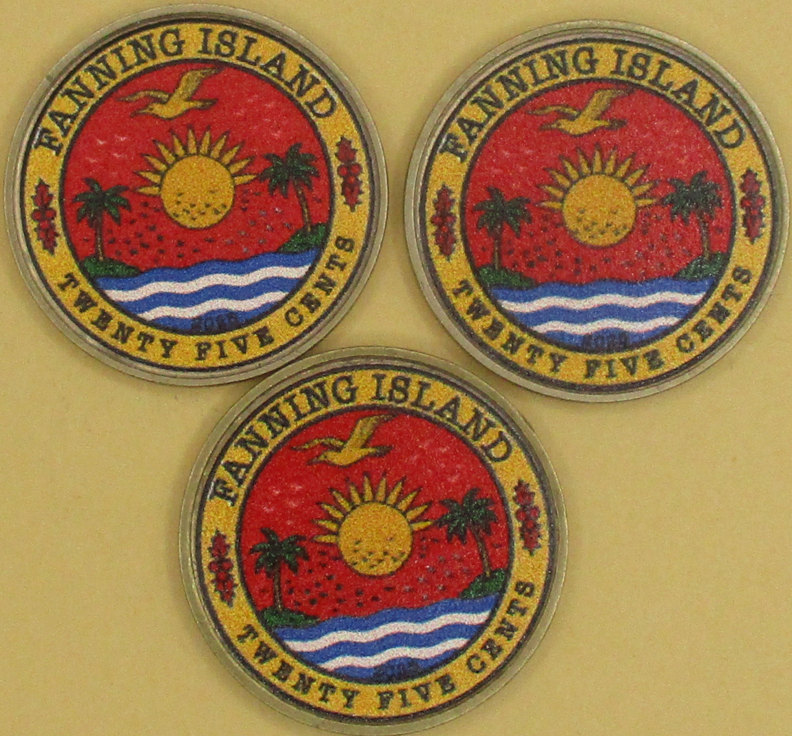 Zdjęcie do Zestaw 3 monet z ptactwem domowym 25 centów