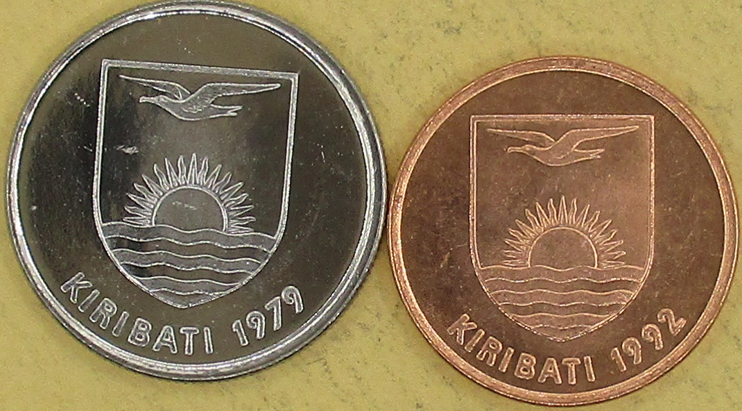 Zdjęcie do Zestaw 2 monet 1 i 5 centów