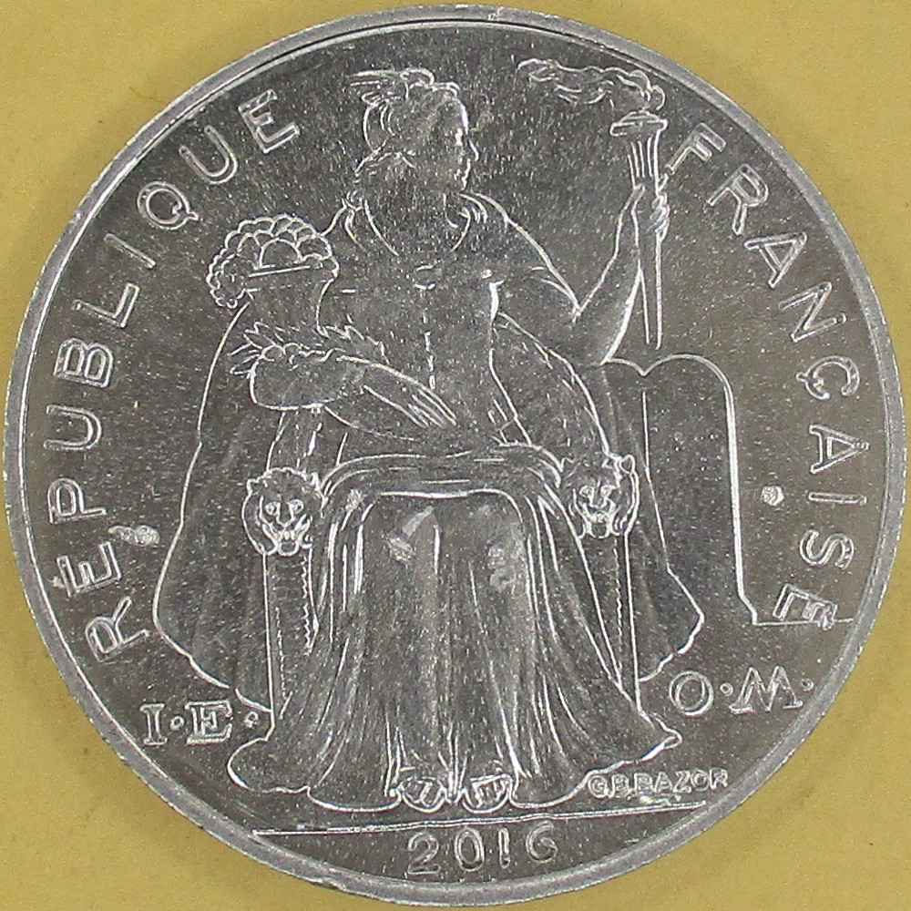 Zdjęcie do Obiegowy 5 franków z IEOM