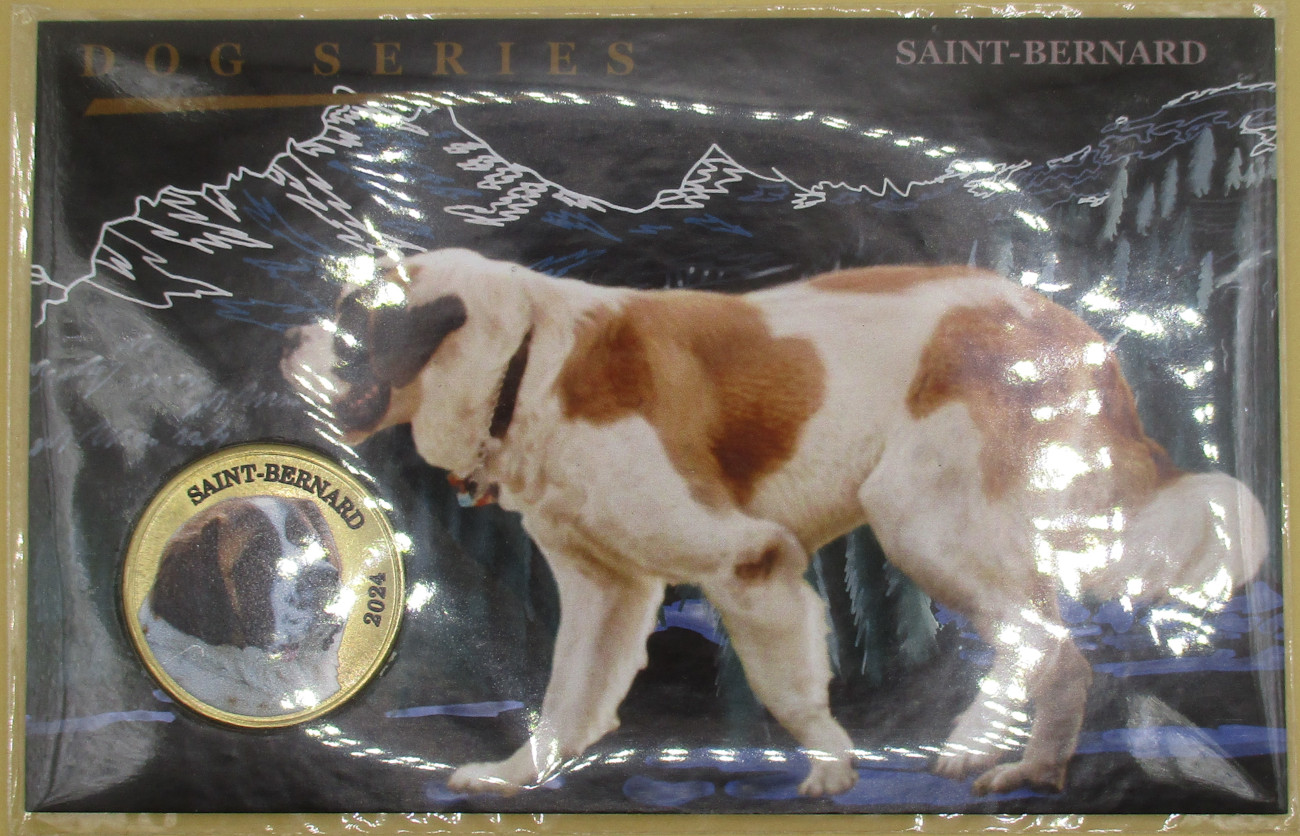 Zdjęcie do DOG SERIES Bernardyn 3 dolary