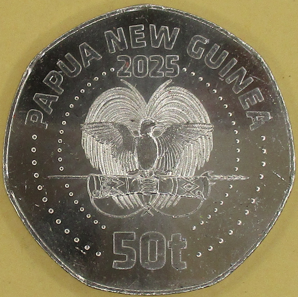 Zdjęcie do 50 rocznica Niepodległości 50 toea kolor