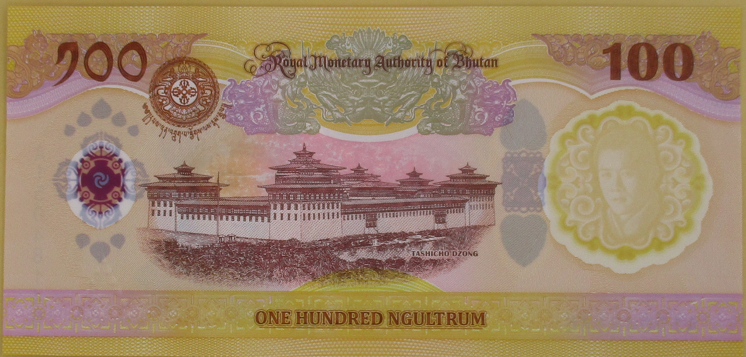 Zdjęcie do Jigme Singye Wangchuk 100 ngultrum