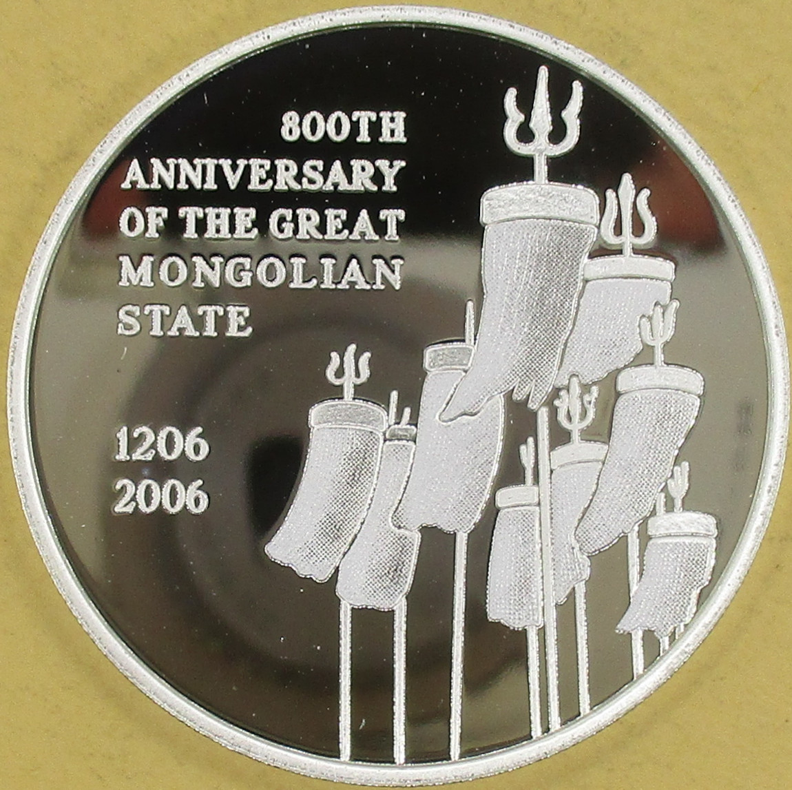 Zdjęcie do Sztandary 800-lecie Mongolii 500 togrog