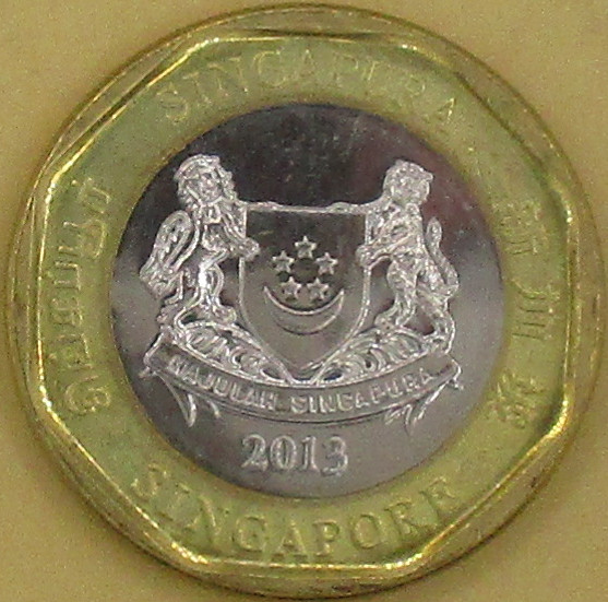 Zdjęcie do Moneta obiegowa 1 dolar bimetal