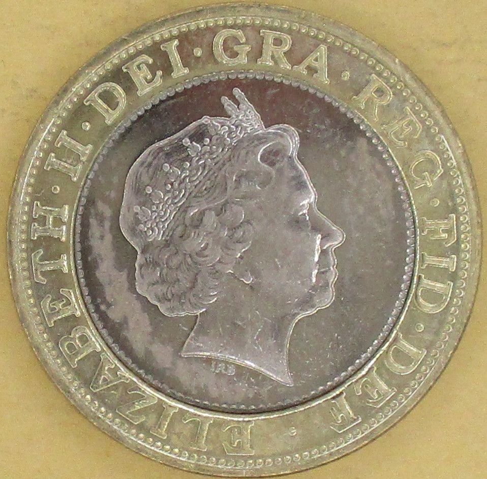 Zdjęcie do Katedra św Pawła 2 funty bimetal