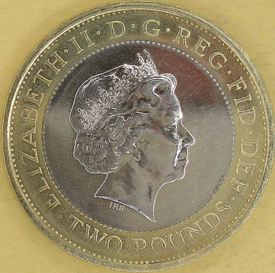 Zdjęcie do 200 lecie zniesienia niewolnictwa 2 funty bimetal