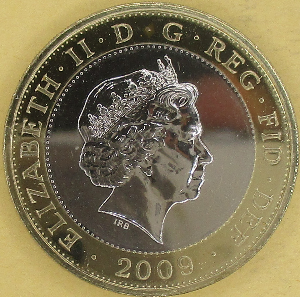 Zdjęcie do Robert Burns 2 funty bimetal