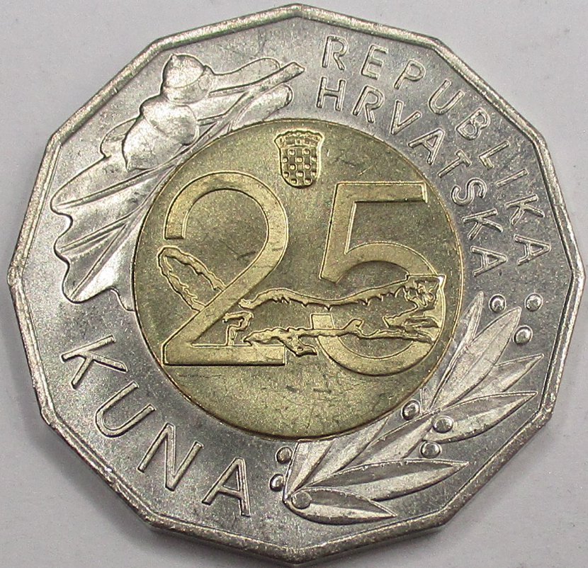 Zdjęcie do 25 rocznica Kuny chorwacjkiej