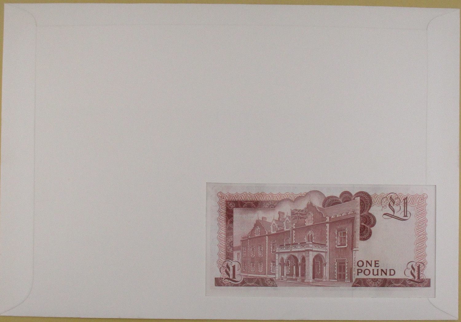 Zdjęcie do List numizmatyczny banknot 1 funt