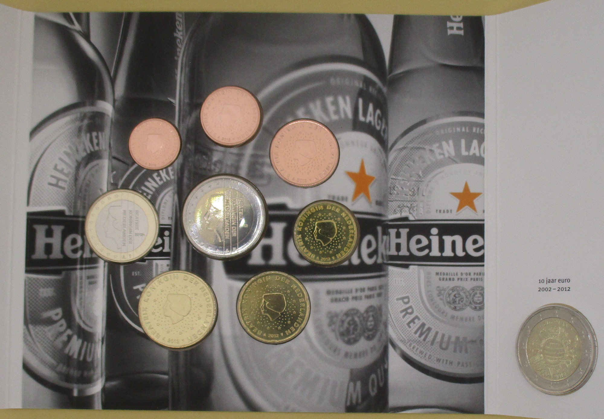 Zdjęcie do Zestaw 9 monet euro w holderze