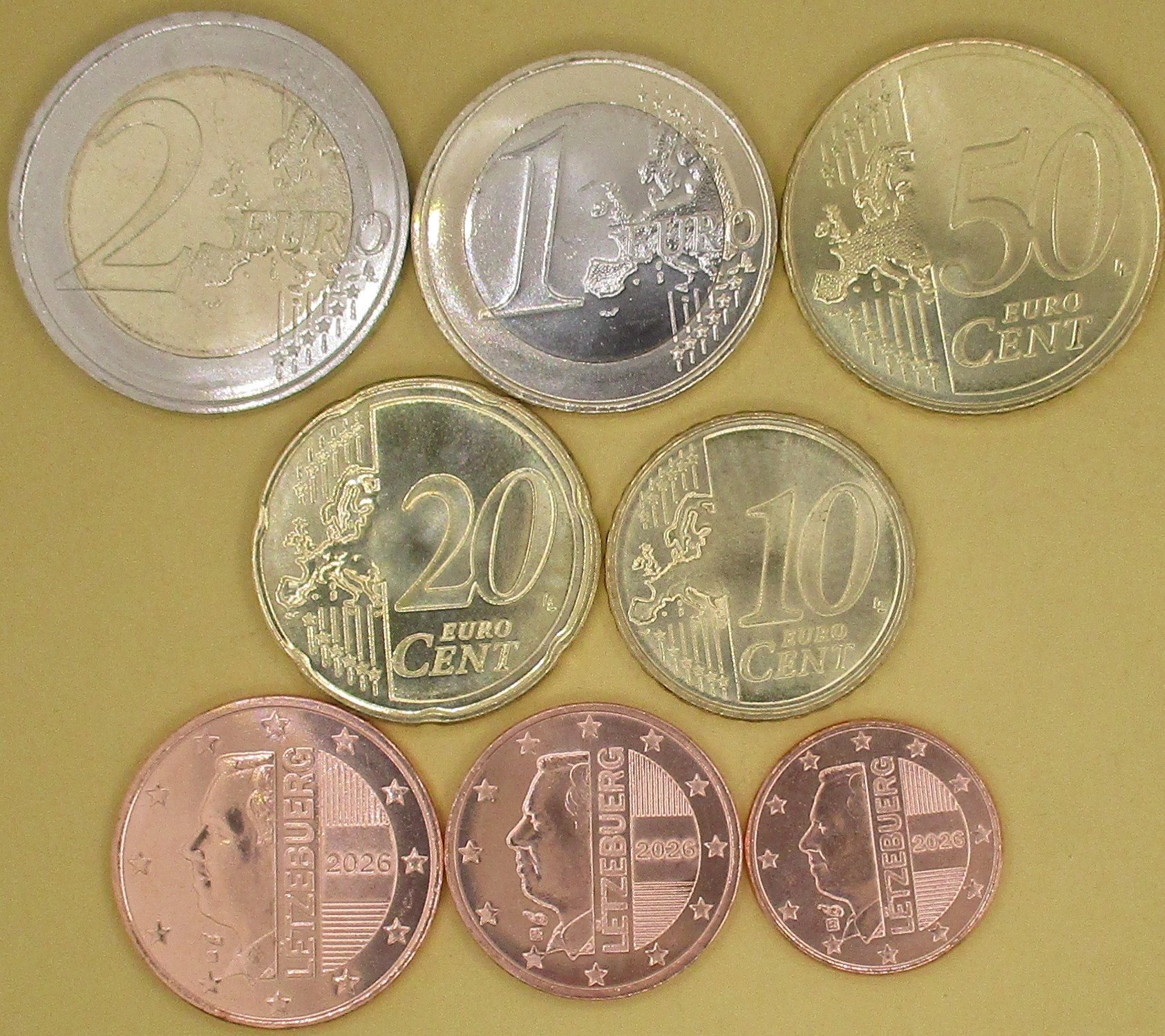 Zdjęcie do Pełny zestaw 8 monet euro