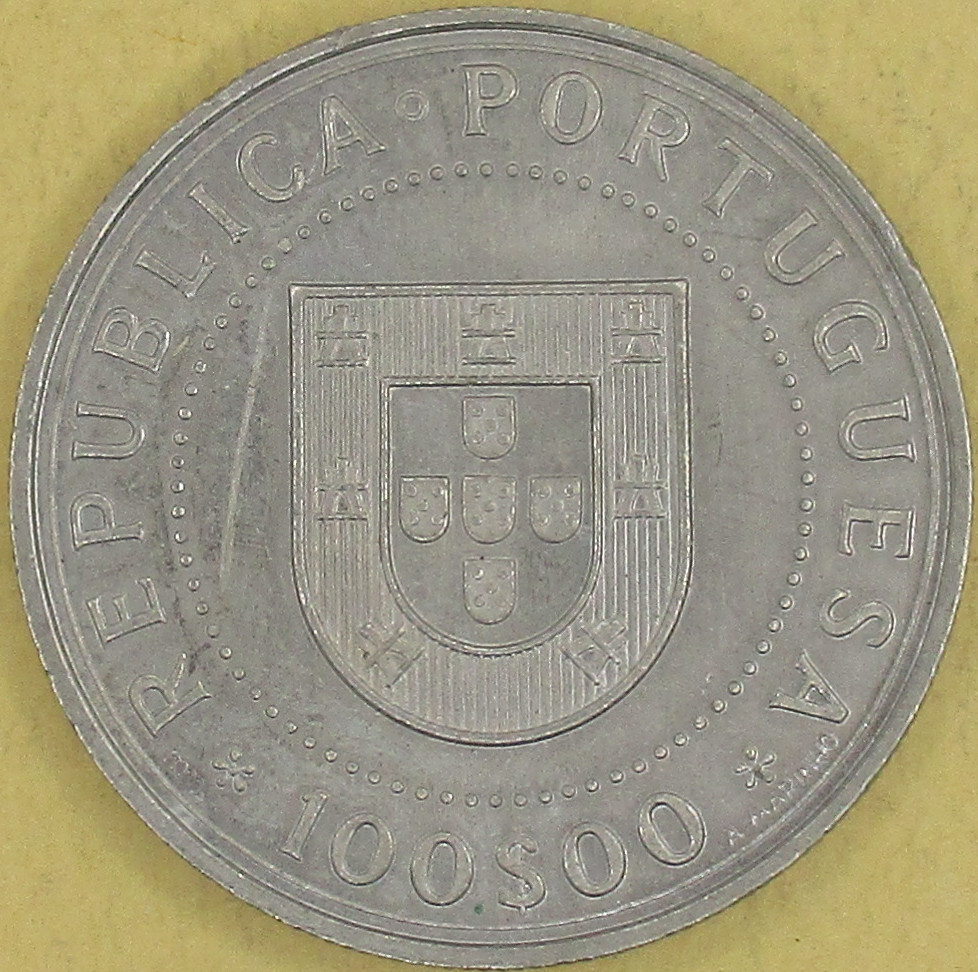 Zdjęcie do Odzyskanie niepodległości 100 escudos