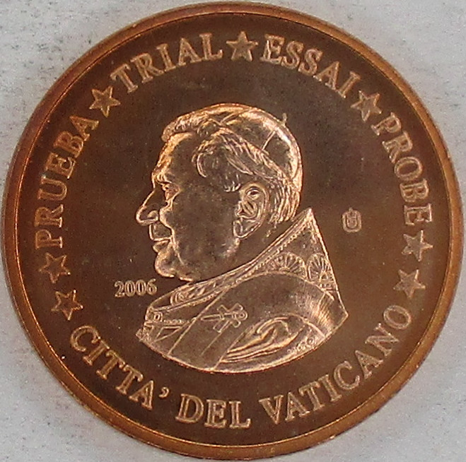 Zdjęcie do Benedykt XVI próba 1 cent fantastyka