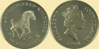 WYSPY COOKA 1994 Endangered Wildlife Horse Koń Przewalskiego 