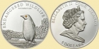 WYSPY COOKA 2008 Pingwin 5 dolarów 
