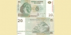 KONGO Republika 2003 Lew banknot obiegowy 20 franków CFA 