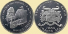 BENIN 2001 Lief Eriksson Decouvreur du nouveau monde 1000-2001 
