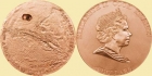 WYSPY COOKA 2009 400. rocznica obserwacji Marsa + skała z Marsa 