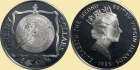 BRYTYJSKIE WYSPY DZIEWICZE 1985 Mosieżny nokturn 20 dolarów 