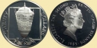 BRYTYJSKIE WYSPY DZIEWICZE 1985 Lampa rufowa 20 dolarów 