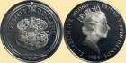 BRYTYJSKIE WYSPY DZIEWICZE 1985 Sword guillon - rękojeść miecza 