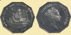 BELIZE 1990 Trzy statki Kolumba 