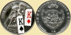 PALAU 2010 Hole cards - król pik i król karo 