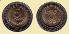 BOLIWIA 2010 Obiegowe 5 bolivianos 