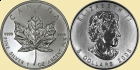 KANADA 2008 Maple Leaf - 1oz srebra 