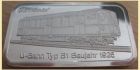 INNE DEGUSSA sztabka srebra 50g Ag 999 Tunneleule U Bahn Typ B1 1925 